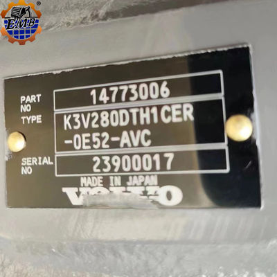 14773006 Гидравлический насос VOE14773006 для EC750 EC750D K3V280DTH гидравлический насос
